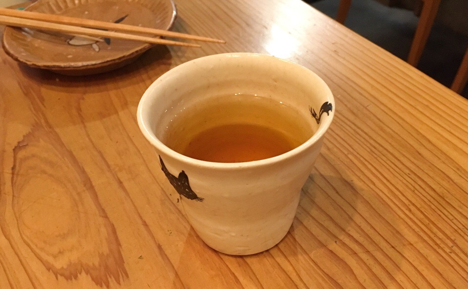 「くちばしモダン」お茶